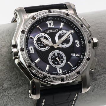 MERCURY - Swiss Chronographe - ME1075-SL-S-8 - Zonder, Nieuw