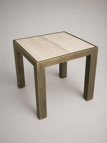 Tafel - Vintage uit de jaren 1970, Italiaanse bijzettafel, Nieuw