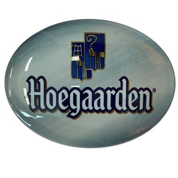 Occasion - Ovale taplens Hoegaarden, Ophalen of Verzenden