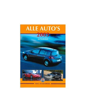 2003 KNAC AUTOJAARBOEK NEDERLANDS, Nieuw, Author