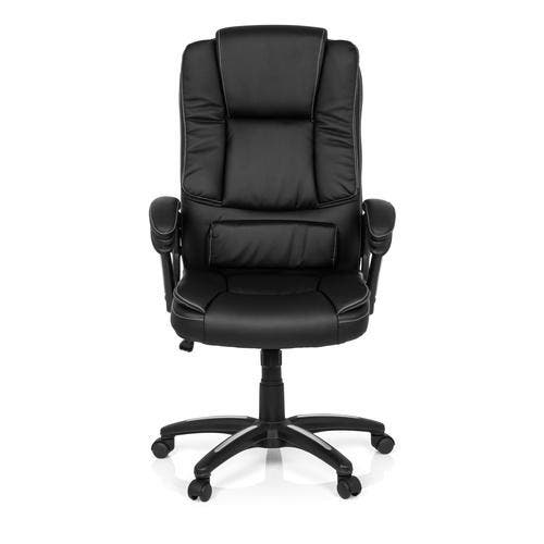 Bureaustoel | Met Armleuning | Kunstleder | Zwart | Relax, Huis en Inrichting, Bureaus, Nieuw, Verzenden