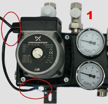 Vervangings pomp voor Grundfos UPS 15-40  15-50  15-60 BP, Ophalen of Verzenden, Nieuw, Hoog rendement (Hr)