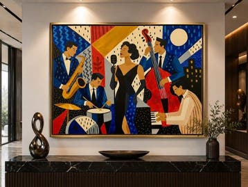 Adri Q 120 x 90 cm - Ecos de Jazz