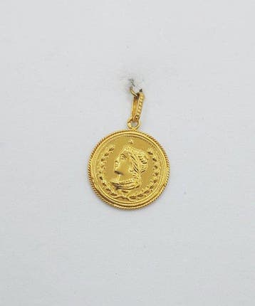 Hanger - 19.2 kt. Geel goud