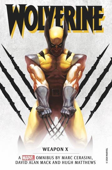 9781789096026 Marvel Classic Novels - Wolverine: Weapon X..., Boeken, Verzenden, Nieuw, Marc Cerasini
