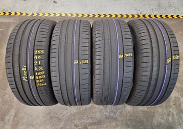 255/40/21 102Y RO1 PIRELLI ZOMERBANDEN 6,8MM PROFIEL 4X, Ophalen, Gebruikt, 255 mm, 21 inch