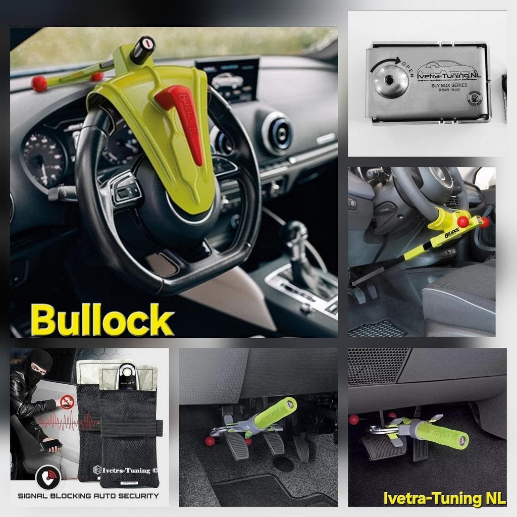 Stuurslot Auto, voor Toyota C-HR CHR Hybrid/C-HR EV B-Hybrid/2016-2025