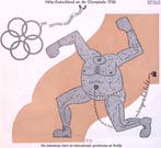 Spotprent over de Olympische Spelen in Nazi-Duitsland, Verzenden