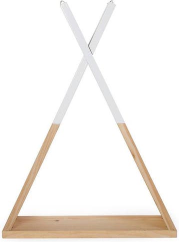 Wandrek Tipi - Hout - Natural Wit, Nieuw