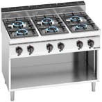 GGM Gastro | Gasfornuis - Lorenzo 700 - 1200x714mm - 42,0 kW, Verzenden