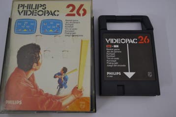 Basket Game (VIDEOPAC 26), Spelcomputers en Games, Spelcomputers | Overige, Verzenden, Zo goed als nieuw