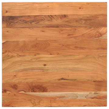 vidaXL Tafelblad vierkant 90x90x3,8 cm massief acaciahout, Huis en Inrichting, Tafels | Eettafels, Verzenden, Nieuw