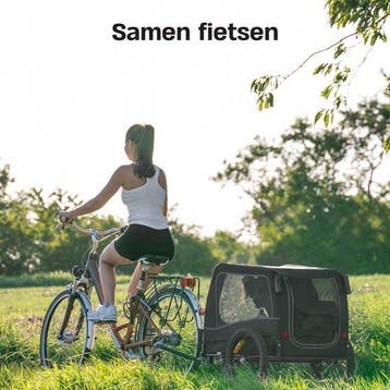 2dekans | TrevoPet - Hondenfietskar - Hondenkar -, Ophalen of Verzenden, Zo goed als nieuw, TrevoPet