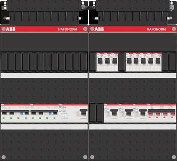 ABB Hafonorm PV-EV-WP-Groepenkast | HS 40A - 4 x ALS 63A, Ophalen of Verzenden, Nieuw, Groepenkast