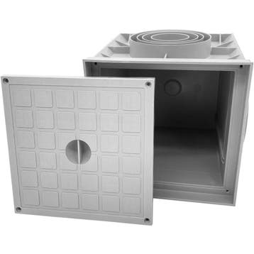Inspectieput 400x400x400 mm met Deksel - Velvalux Panoboxpro, Doe-het-zelf en Verbouw, Buizen en Afvoer, Ophalen of Verzenden