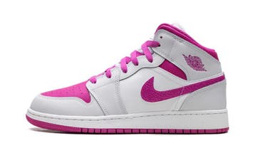 Jordan 1 Mid Fire Pink (GS), Nieuw