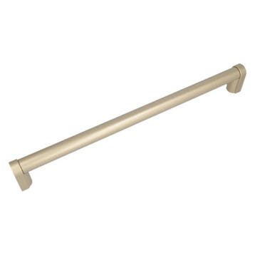 Greep buis 320 mm zamak mat messing, Verzenden, Nieuw