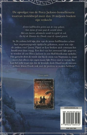 De zoon van Neptunus / Helden van Olympus / 2 9789022565452, Boeken, Verzenden, Gelezen, Rick Riordan
