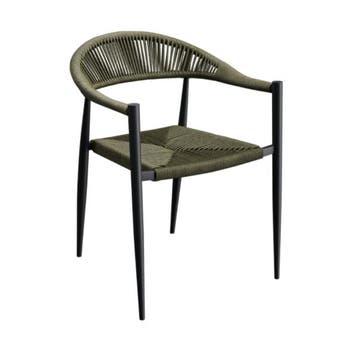 Terrasstoel Otto - Olijf Vintage/Café, Tuin en Terras, Ophalen, Nieuw