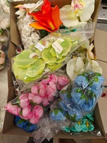 Mysterybox zijden en mulberry bloemschik decoratiematerialen, Huis en Inrichting, Ophalen of Verzenden, Nieuw