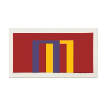 Paul Osipow (1939) - Geometric composition II