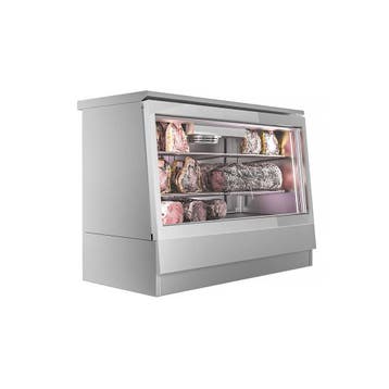 GGM Gastro | Dry age vitrinekast - 1384x740mm - met 2 glazen, Verzenden, Nieuw in verpakking, Meubilair