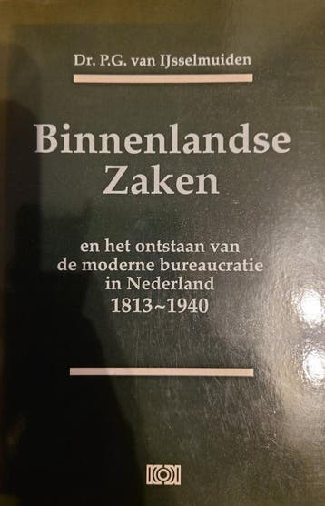 BINNENLANDSE ZAKEN EN ONTSTAAN MODE - P. VAN IJSSELMUIDEN, Boeken, Verzenden, Gelezen, P. VAN IJSSELMUIDEN