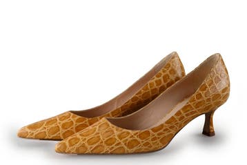 Roberto Festa Pumps in maat 37 Geel, Pumps, Verzenden, Geel, Zo goed als nieuw