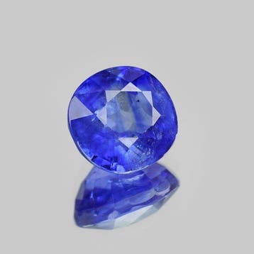 Zonder minimumprijs - 1 pcs Blauw Saffier - 1.13 ct -, Nieuw