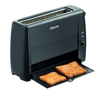 Toaster | TS20Sli | Zwart | 1.3kW | 1 Sleuf |, Verzenden, Nieuw in verpakking