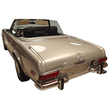 Mercedes-Benz SL-Klasse (1963-1971) Cabrio windscherm Zwart, Ophalen of Verzenden