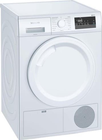 Siemens Wt43n201 Condensdroger 7kg, Ophalen of Verzenden, Zo goed als nieuw, Voorlader, 85 tot 90 cm