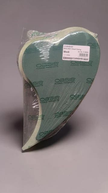 Oasis® bioline medi swing hart 39 × 23 4,6 cm oase voor, Hobby en Vrije tijd, Knutselen, Ophalen of Verzenden, Nieuw