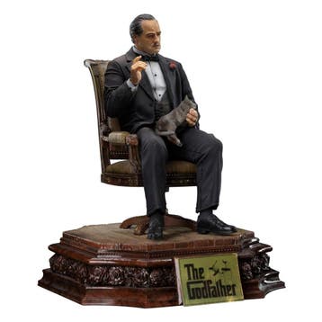 The Godfather Scale Statue 1/10 Don Vito Corelione 19 cm, Ophalen of Verzenden, Nieuw