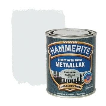 Hammerite Metaallak Zilvergrijs H115 Hamerslag 750 ml, Ophalen of Verzenden, Nieuw