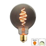 LED lamp E27 | 6 watt dimbaar | 1800K extra warm wit | Globe, Verzenden, Nieuw, E27 (groot), Overige typen