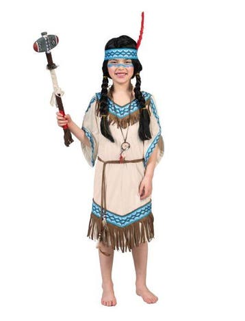 Indianen Jurk Meisje Tipi, Ophalen of Verzenden, Nieuw