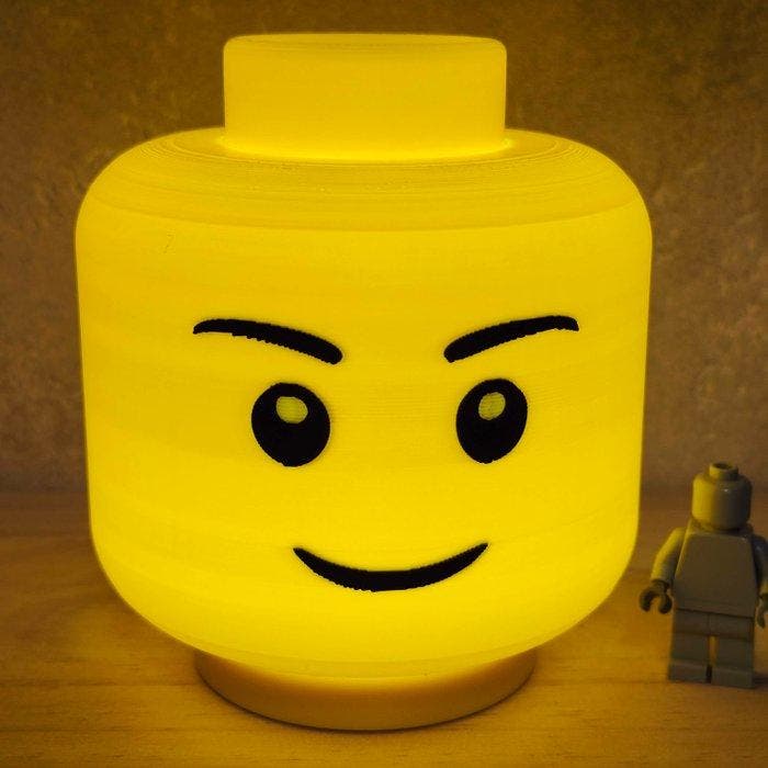 LEGO Custom Item - Lighted Minifigure Head, Kinderen en Baby's, Speelgoed | Duplo en Lego