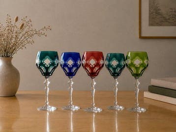 Weingläser - Pot (5) - Kristalglas - tijdloos