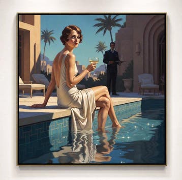Le Yack - The Champagne Hour - Hand signed