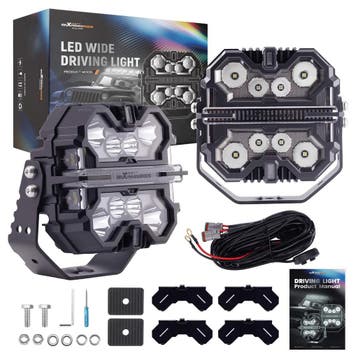 Auxiliary LED Lights 7 332W voor alle Terrain SUV 4X4 Un..., Verzenden, Nieuw, Universele onderdelen