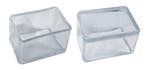 Set van 32 flexibele stoelpootdoppen (omdop, rechthoek, 15x, Ophalen of Verzenden, Nieuw