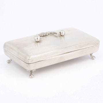 Ernst Gideon Bek (ca. 1900) - Lepeldoos - .830 zilver