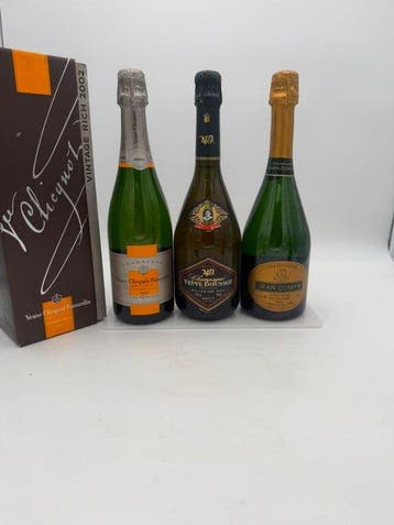 2002 Veuve Clicquot Ponsardin & Jean Comyn & Veuve Doussot -, Nieuw