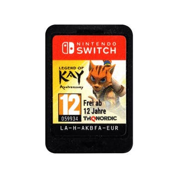 Switch Legend of Kay Anniversary, Spelcomputers en Games, Spelcomputers | Nintendo Switch, Verzenden, Zo goed als nieuw