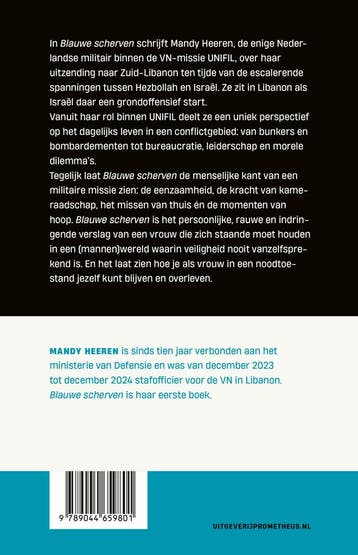 Blauwe scherven 9789044659801 Mandy Heeren, Verzenden, Zo goed als nieuw, Mandy Heeren