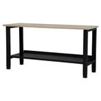 Nieuwe werktafel - 176,5x62x85-90cm - werkbank - zwart, Doe-het-zelf en Verbouw, Werkbanken, Ophalen of Verzenden, Nieuw, Minder dan 70 cm