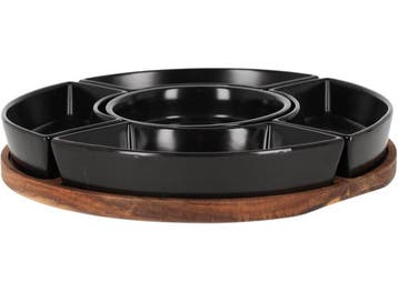 JENS Living Bits & Bites Bo Tapasset XL - 30 x 30 x 4,7 cm -, Huis en Inrichting, Keuken | Servies, Verzenden, Nieuw