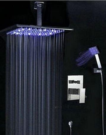 LED stortdouche 300 MM incl. bedienings paneel, Verzenden, Nieuw