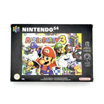 Mario Party 3 - Nintendo 64 N64 - PAL EUR - CIB, Ophalen of Verzenden, Zo goed als nieuw